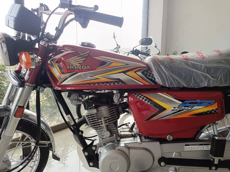 Honda CG 125 2025 Model 7