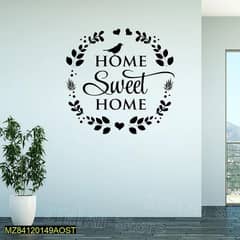 Home sweet home Vinyl wall decor sticker