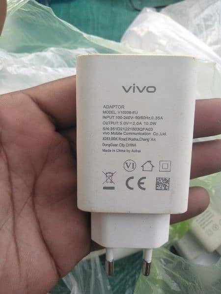 Oppo A54 Samsung A32 vivo s1 y20 Asus w45 Original box wala charger 10