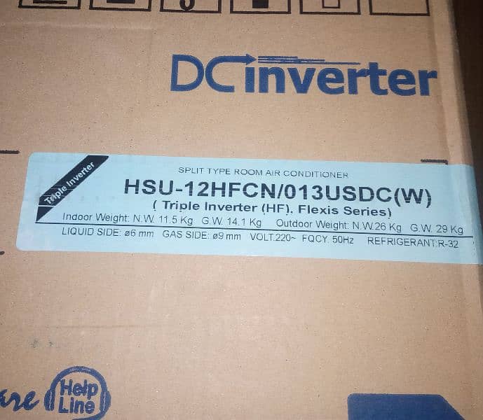 Haier HF Flexis Series 1 Ton Dc Inverter. . 2