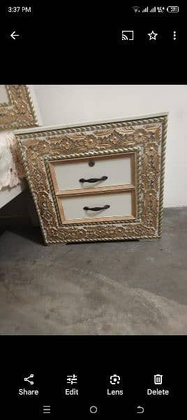 wooden furniture with deco paint 7