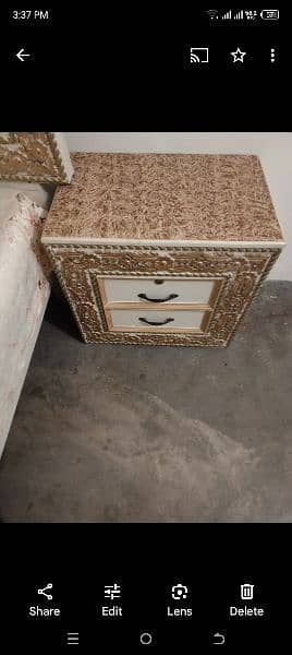 wooden furniture with deco paint 8