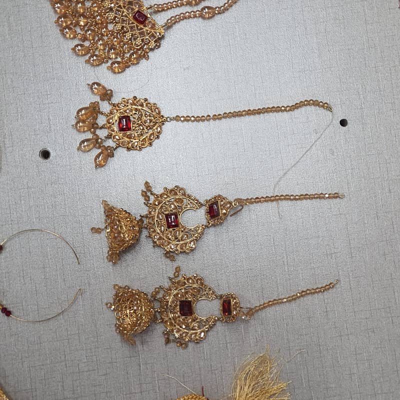 1 day used Bridal Jewelery Set for sale 2