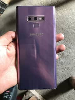 SAMSUNG NOTE 9 10/10 CONDITION 8/512 GB DUAL SIM PTA EXCANGE POSSIBLE