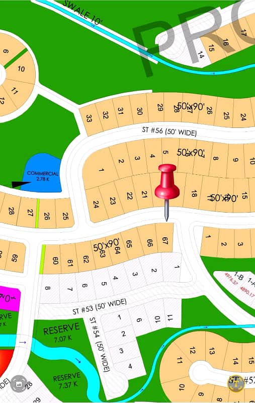 DHA 3 ISLAMABAD I Corner kanal premiere plot for sale 0