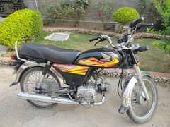 Honda CD70 2020/2019 Registered Number