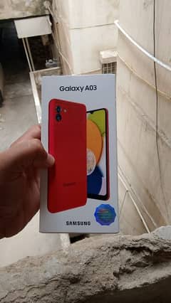 Samsung A03 || 4/64 || With Box || Used Mobile || Only Cash