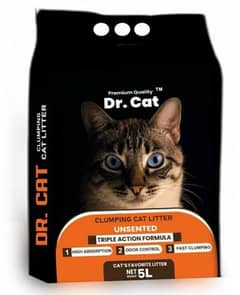 Clumping Cat litter Unscented,Cat food,Also Available in Bulk quantity