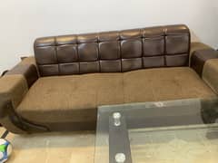 5 seater sofa and table for sell