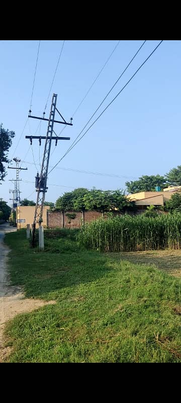 corner farmhouse land for sale on hot location of bedian road next to DHA phase 7 9