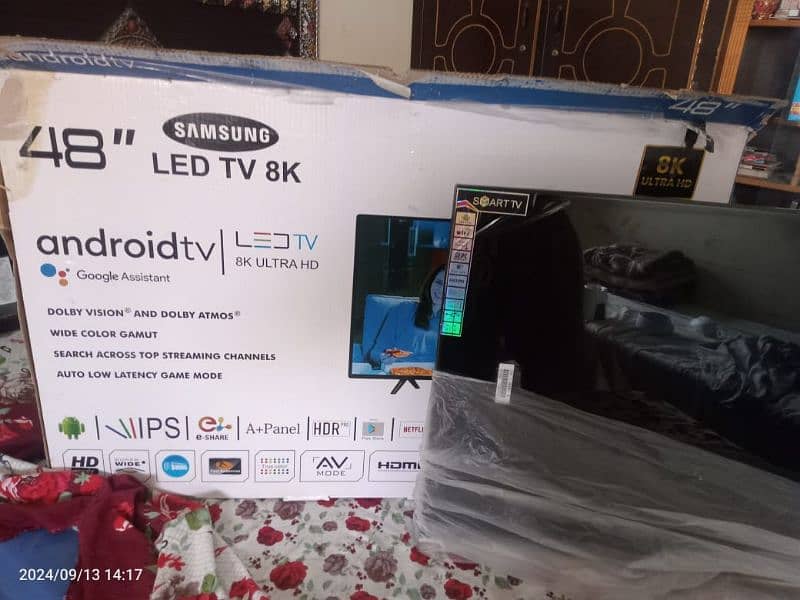 samsung android 48 inch Led tv 20 day use 0