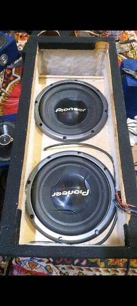 pioneer d4 308 boofer almost new full bass 0