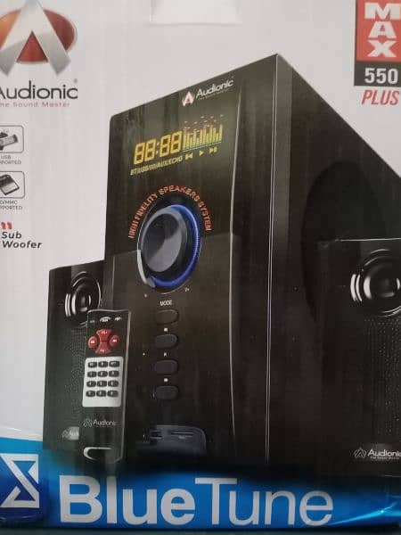 Audionic BT speakers max 550 plus 1