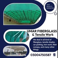 Fiberglass sheets and sheds/Parking shed/tarpal/conopy/Fiber glass