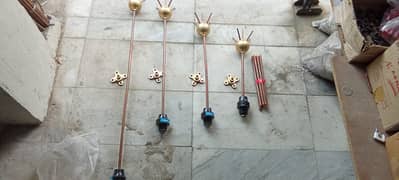 Earthing items , copper rods, Lightening Arrestor