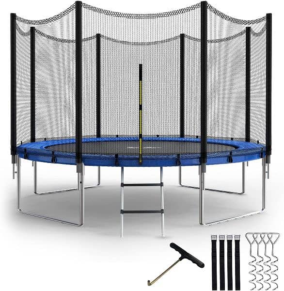 Imported Trampoline 12 Feet with Safety Net for Kids & Adults. 1