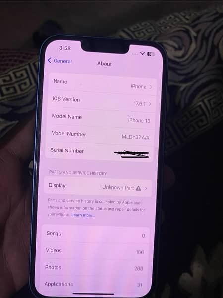 Iphone 13 non pta 128 gb with box 0