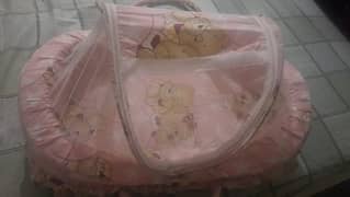 UAE imported baby cot only few times used baby cot