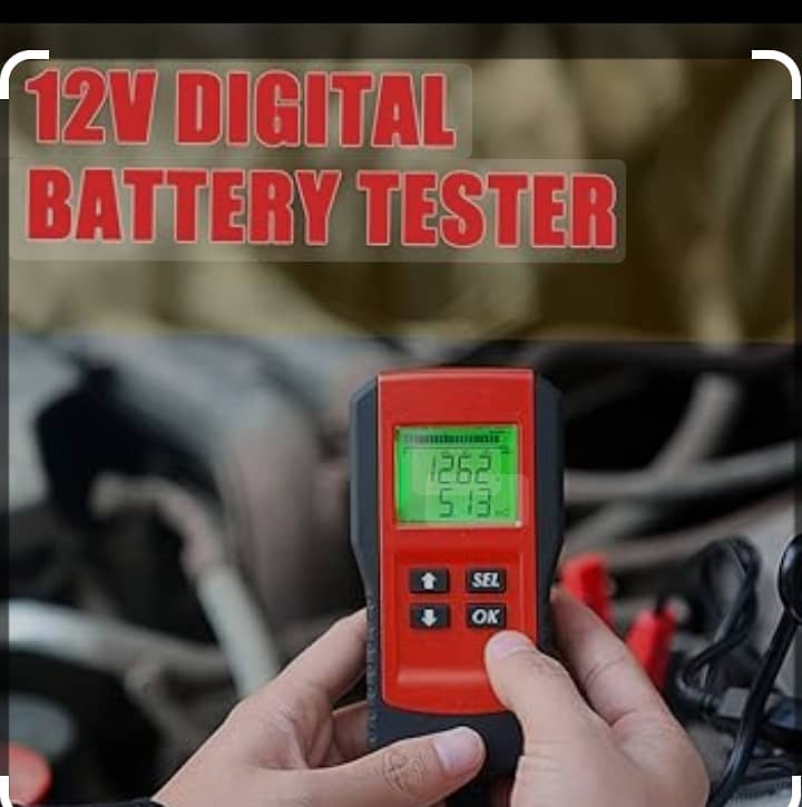 DC 12v Digital Battery Tester Car Battery Tester 1