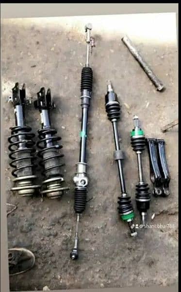 Car's Suspension Prado,Fortuner,Reborn,Cuore,Liana,Mehran,Nissan,Honda 12