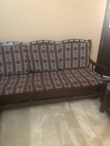 wooden sofa 1