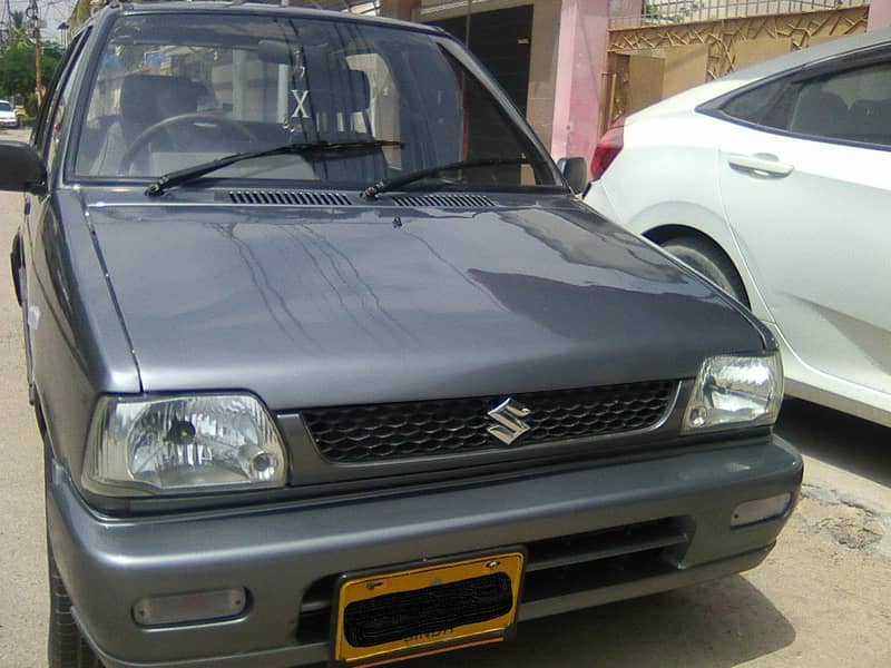 SUZUKI MEHRAN VXR 2011 MODEL METALLIC GRAY COLOUR BEHTREEN CONDITION 8