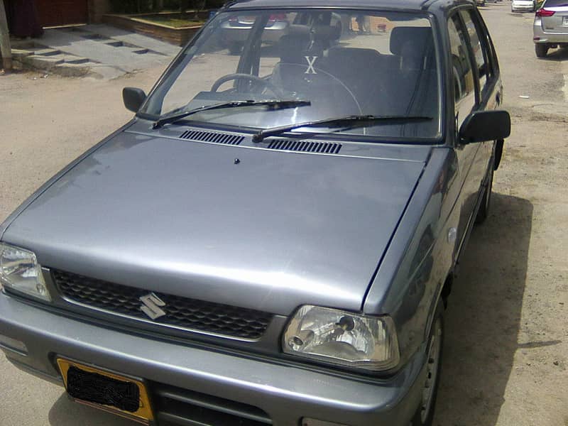 SUZUKI MEHRAN VXR 2011 MODEL METALLIC GRAY COLOUR BEHTREEN CONDITION 12