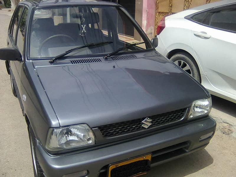 SUZUKI MEHRAN VXR 2011 MODEL METALLIC GRAY COLOUR BEHTREEN CONDITION 16