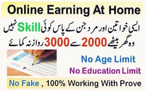 Online Job | Part Time | Full Time | Remote Job | FBR registerd Comp.