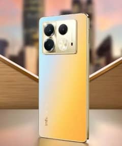 infinix note 40 Gold 8/256 in 8month warranty with all acc 10/10