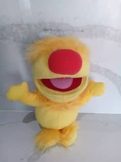 "Doobley Yellow Soft Toy Hand Puppet - 16" First Choice Widget World.