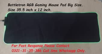 rgb gaming mouse pad big size