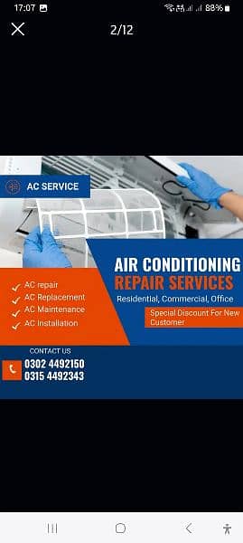 ac service & ac gass cahiring & ac all rapiring 3