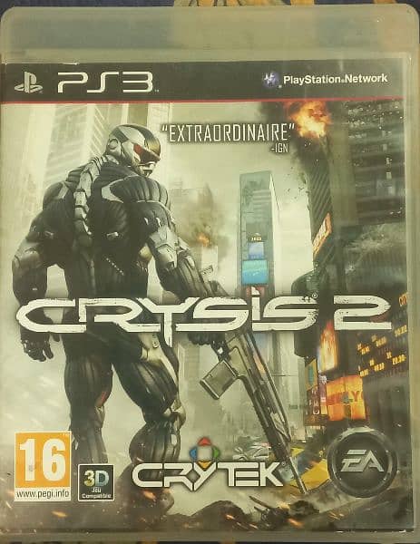 Ps3 games Crysis 2 0