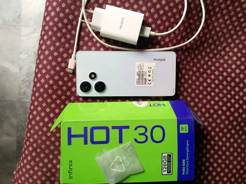 INFINIX HOT 30 ORIGINAL CHARGER with Box 0