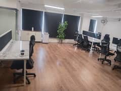 Fully furnished office space available for rent in gulberg3 Lahore 0