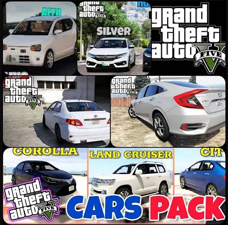 GTA 5 PAKISTANI CAR MOD KRWAYE APNE PC/LAPTOP MAE ALL OVER PAKISTAN 0