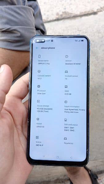 oppo f17 pro 8 Ram 128 storage 2