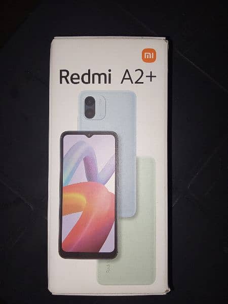 Redmi A2+ with original bill slip box accessories available 0