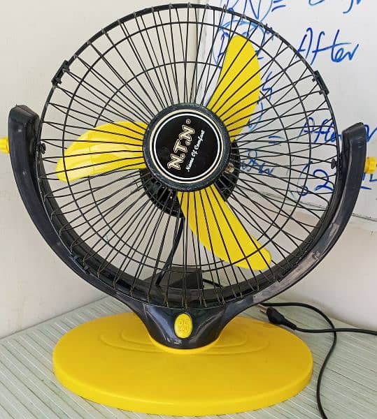 AC/ DC - 12V Portable Charging Fan 2