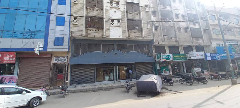 At Main Badar Commercial 10th Steet 200 Sq Yards Ground And Whole Mezzanine Floor 2