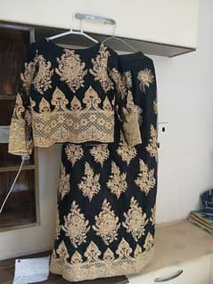 Black long  lehnga