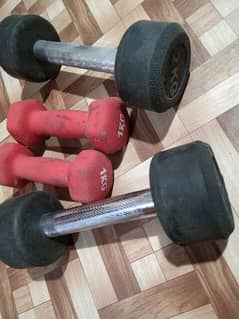 Dumbells on olx sale