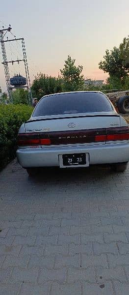 Toyota Corolla se limited 1994/13 two digit number 15