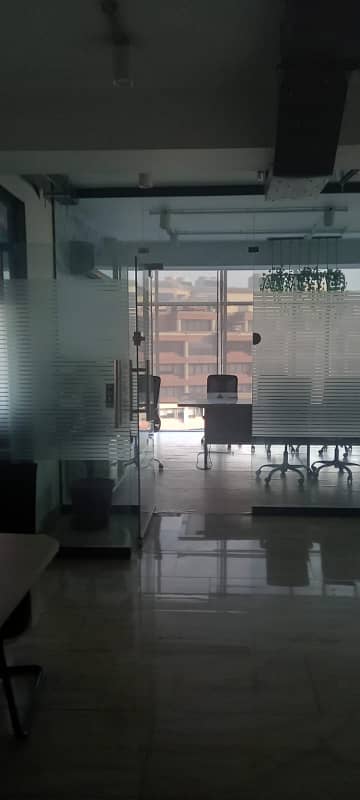 In A Brand New Building Main Shahrah E Faisal 8500 Sq Ft Fully Furnished Office 0