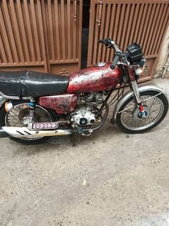 Honda 125 2012 Model urgent sale