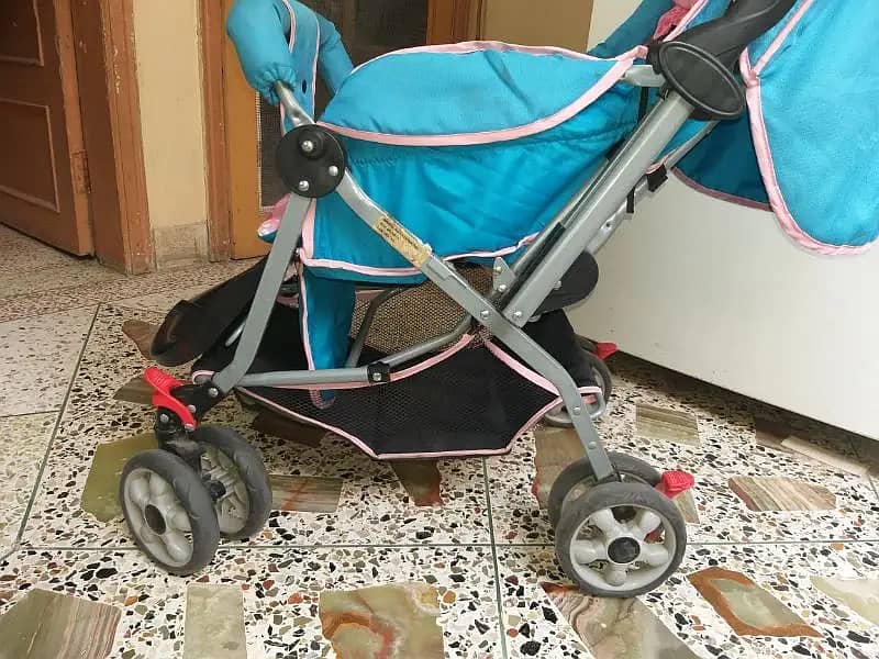 Stroller Pram Heavy Duty Frame and wheels 1