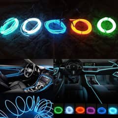 Car Dashboard Neon Light Dashboard Light – 2 Meter (random Color)