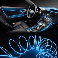 Car Dashboard Neon Light Dashboard Light – 2 Meter (random Color)