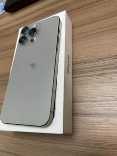 iPhone 15 Pro Max PTA Approved | Natural | 100 Health | 10 Mo Warranty